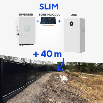 Solar Aed 41m + Komplekt SLIM (16 kWh)