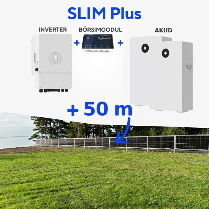 päikesepaneelidest aed