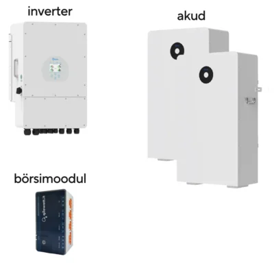 SLIM Plus Deye 16kWh energiasalvesti komplekt