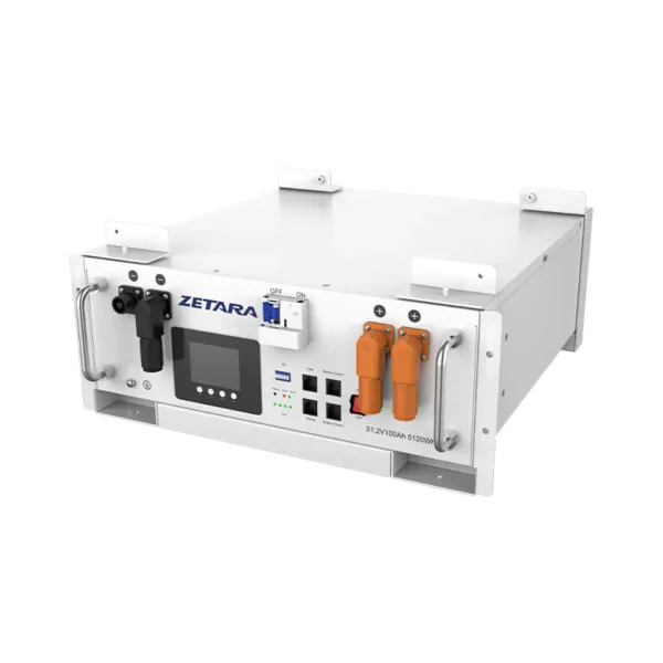Aku Zetara Rock-5000EM/5000 51,2V 5,12kWh räkitav - Image 3