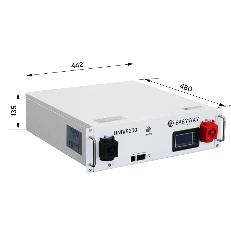 LiFePO4 energiasalvesti päikesepaneelidele EasyWay UNIV5200 5,22 kWh